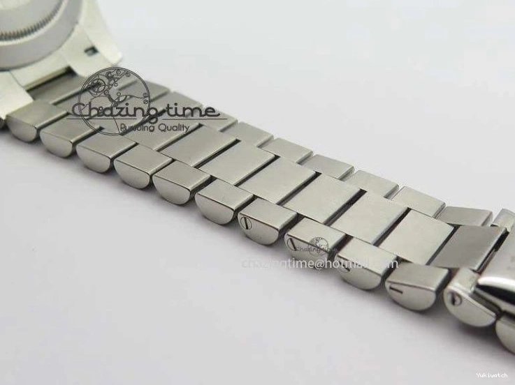 1:1 Bracelet Day-Date Dial Ice Noob Edition A3255 40mm SS on 228206 SS Textured Blue Best 0405